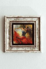 Dans Çerçeveli Taş Tablo , Çerçeveli Taş Duvar Dekoru-enkcrcvtbl-00152 20 cm