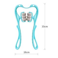 BUFFER® Çok Fonksiyonlu Manuel Altı Tekerlekli Boyun Masaj Aleti