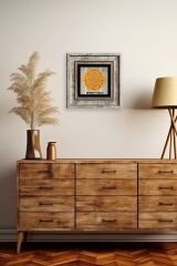 Bereket Duası Çerçeveli Taş Tablo 20 cm