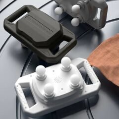 BUFFER®4 Başlıklı Masaj Tabancası – 12W Derin Doku & Kas Ağrısı Giderici, 20 Seviye & 6 Mod - Siyah