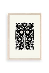 Çiçek Ahşap Çerçeveli Tablo 30 x 42