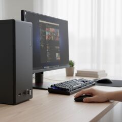 BUFFER® Siyah Renkli Ergonomik Sessiz Kablosuz Mouse – USB Alıcılı, Ofis ve Oyun İçin Konforlu Bilgisayar Faresi MS6310