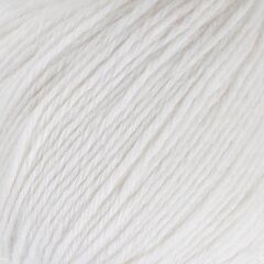 La Mia Angora 50gr Beyaz El Örgü İpi - L001 - 33804