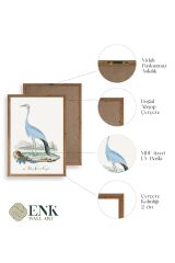 Blaue G. Voyel Ahşap Çerçeveli Tablo 17 x 23