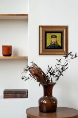 Van Gogh Çerçeveli Taş Tablo 20 cm