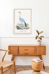 Blaue G. Voyel Ahşap Çerçeveli Tablo 50 x 70