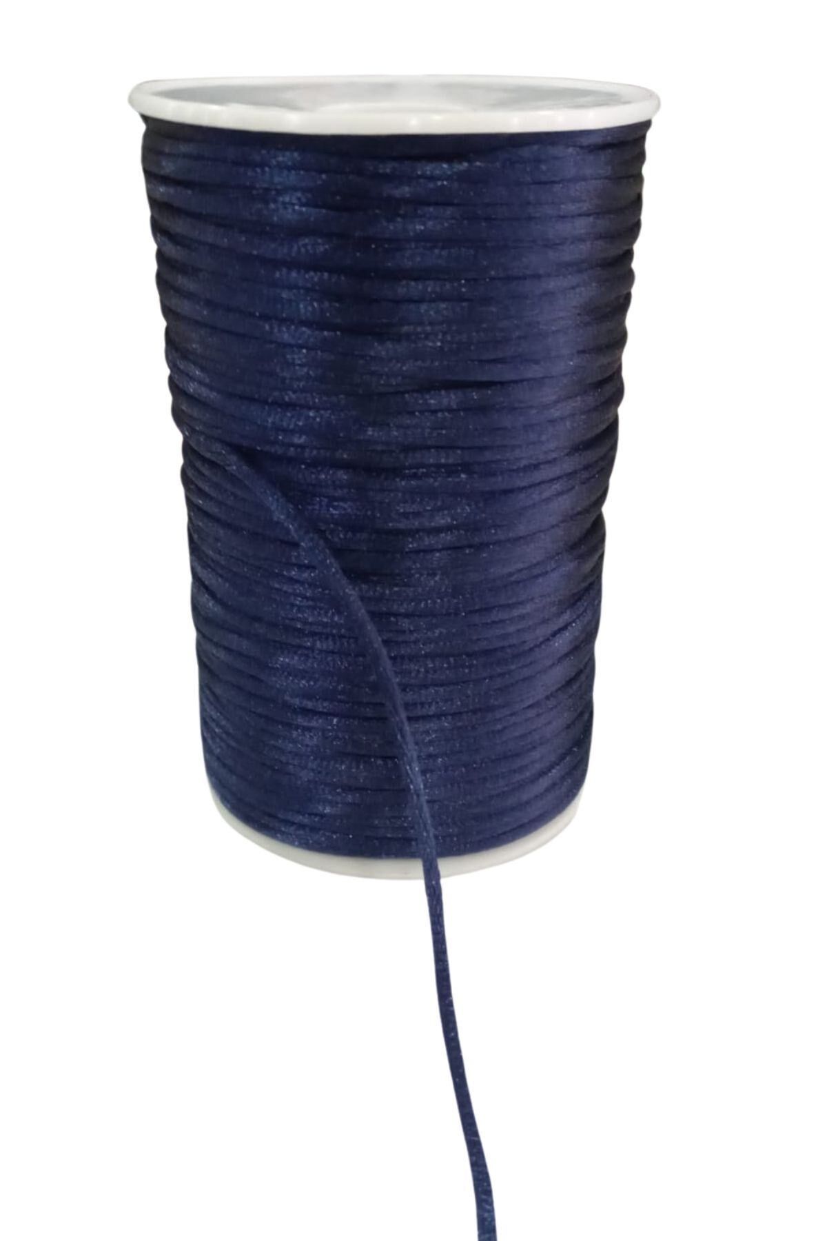 Sıçan Kuyruğu ip Floş 0,5 mm Lacivert 1 Metre