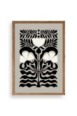 Çiçek Ahşap Çerçeveli Tablo 23 x 30