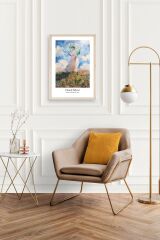 Claude Monet Ahşap Çerçeveli Tablo 23 x 30