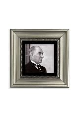 Atatürk Çerçeveli Taş Tablo 20 cm