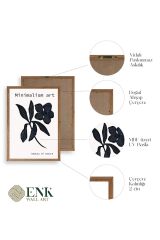 Çiçek Ahşap Çerçeveli Tablo 50 x 70