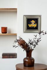 Van Gogh Çerçeveli Taş Tablo 20 cm