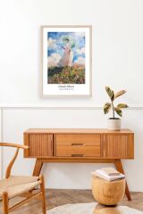 Claude Monet Ahşap Çerçeveli Tablo 17 x 23