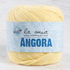 La Mia Angora 50gr Sarı El Örgü İpi - L124 - 33796