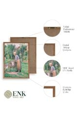 Camille Pissarro Ahşap Çerçeveli Tablo 17 x 23