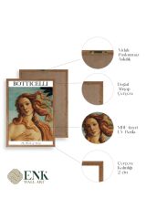 Botticelli Ahşap Çerçeveli Tablo 17 x 23
