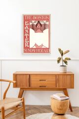 E. Reed Ahşap Çerçeveli Tablo 30 x 42