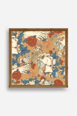 Güller Ahşap Çerçeveli Tablo 23 x 23