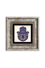 Fatma Ana Eli Çerçeveli Taş Tablo 20 cm