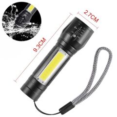 BUFFER® Solar Kutulu Mini El Feneri – Taşınabilir LED Kamp ve Acil Durum El Lambası