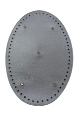 Çanta Tabanı oval 20 cm Gümüş