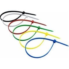 BUFFER® 30 Parça Plastik Kablo Kelepçe Seti Kablo Düzenleyici Bağlama Bantları