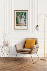 Bon Ton Gazetesi Ahşap Çerçeveli Tablo 17 x 23