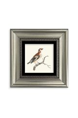 Dal ve Kuş Çerçeveli Taş Tablo 20 cm