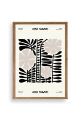 Çiçek Ahşap Çerçeveli Tablo 30 x 42