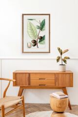 Zeytin Dalı Ahşap Çerçeveli Tablo 50 x 70