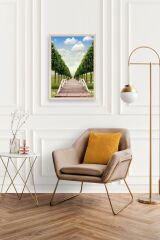 Manzara Ahşap Çerçeveli Tablo 30 x 42