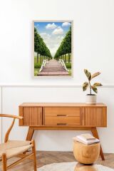 Manzara Ahşap Çerçeveli Tablo 50 x 70