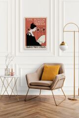 Ethel Reed Ahşap Çerçeveli Tablo 23 x 30