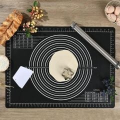 BUFFER® Silikon Çok Amaçlı Geniş Hamur Matı Hamur Açma Matı 40*50 cm