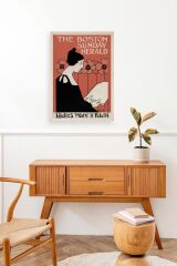 Ethel Reed Ahşap Çerçeveli Tablo 17 x 23