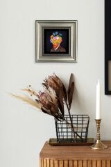 Van Gogh Çerçeveli Taş Tablo 20 cm