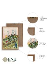 Picasso Ahşap Çerçeveli Tablo 23 x 30