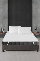 Alez Pamuklu Dört Köşe Lastik Yatak Koruyucu 160*200 cm