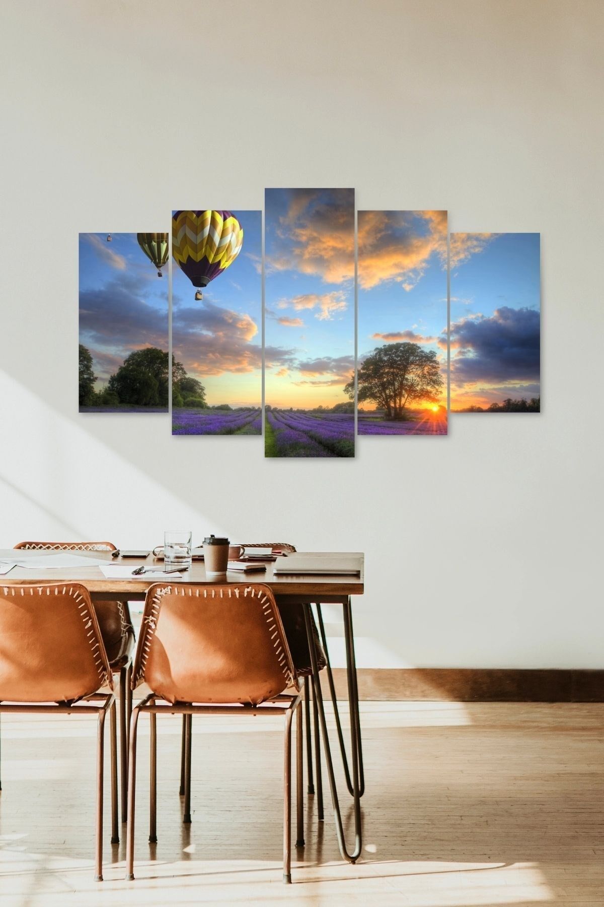 Manzara 5 Parçalı Mdf Tablo 60 x 100