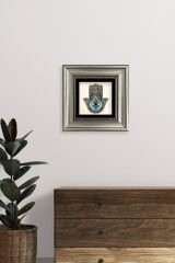 Fatma Ana Eli Çerçeveli Taş Tablo 20 cm