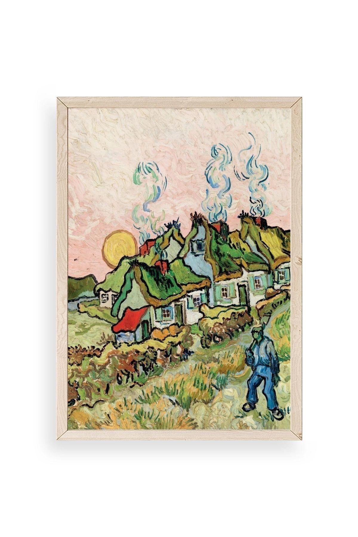 Picasso Ahşap Çerçeveli Tablo 17 x 23