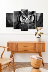 Baykuş 5 Parçalı Mdf Tablo 60 x 100