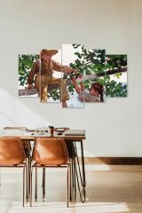 Manzara 5 Parçalı Mdf Tablo 60 x 100