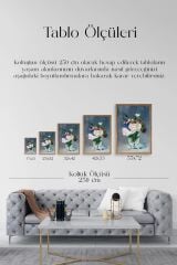 Manet Ahşap Çerçeveli Tablo 50 x 70