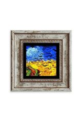 Van Gogh Çerçeveli Taş Tablo 20 cm