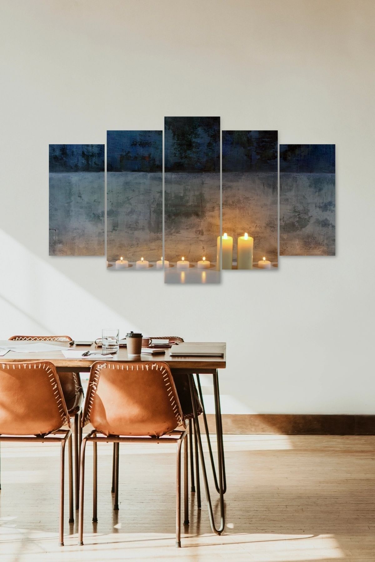 Manzara 5 Parçalı Mdf Tablo 60 x 100