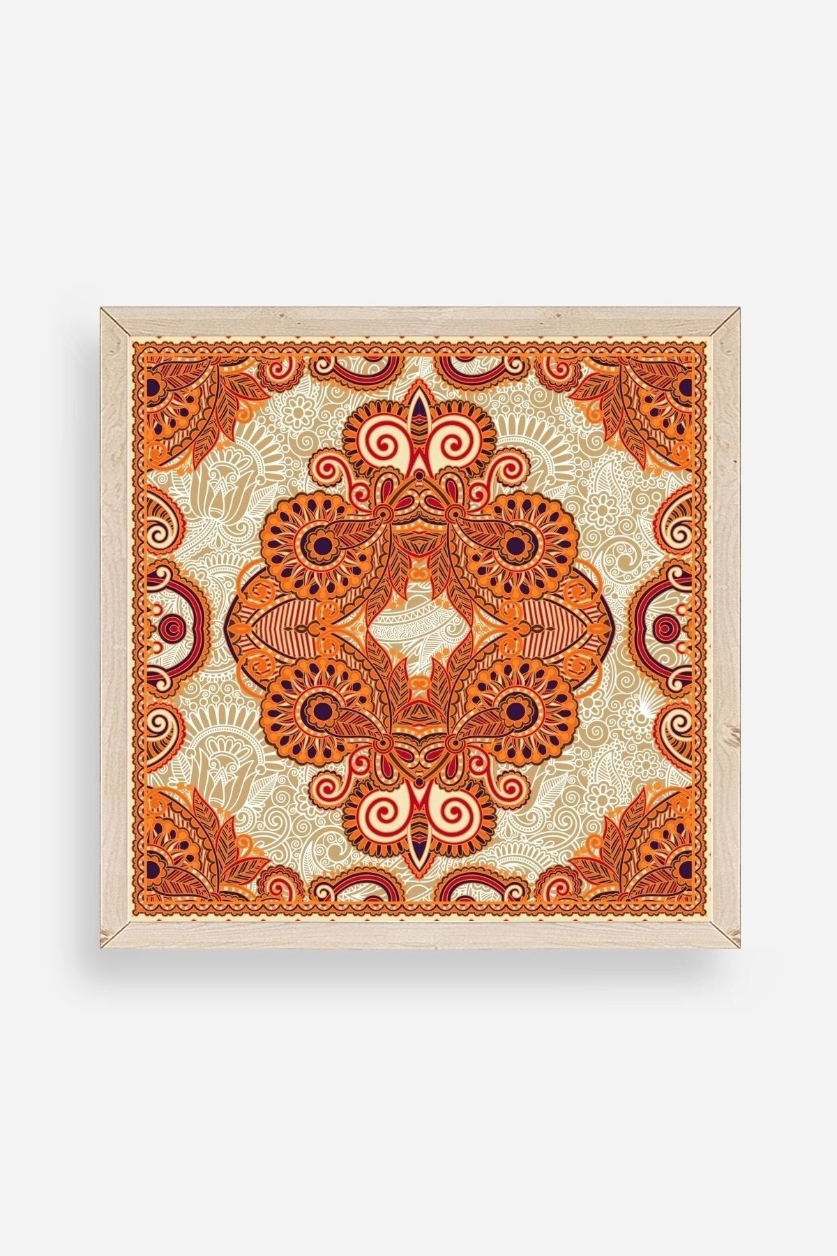 Motif Ahşap Çerçeveli Tablo 42 x 42