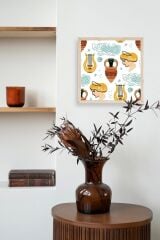 Roma Ahşap Çerçeveli Tablo 23 x 23