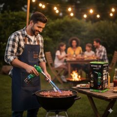 BUFFER® Outdoor Kamp, Piknik ve Tamir İşleri İçin Kamp Gazı Seti – Taşınabilir Pürmüz Alev Tabancası ve Yüksek Performanslı Gaz Kartuşu