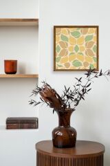 Desen Ahşap Çerçeveli Tablo 23 x 23
